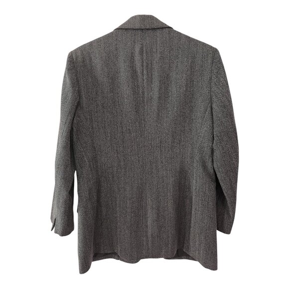 Jones New York Country Women’s 10P Wool Herringbone Blazer - Picture 2 of 5